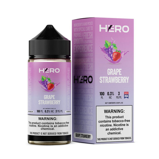 Hero Grape Strawberry 100ml