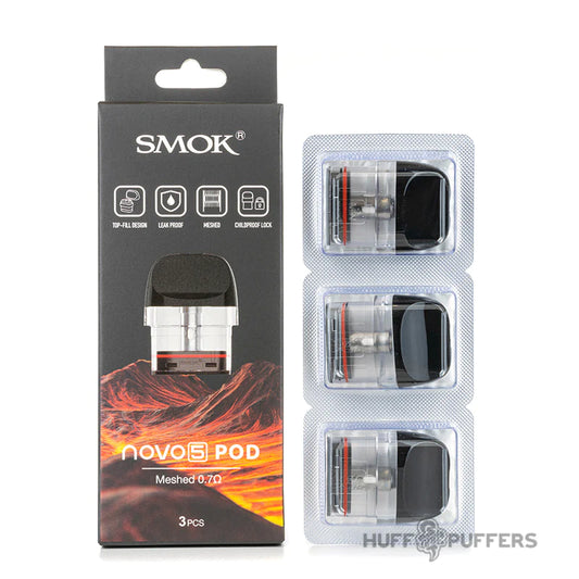 Smok Novo 5 Replacement Pod 3-Pack