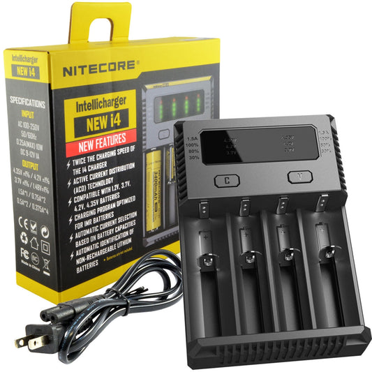 Nitecore i4 Intellicharger - 4 Bay Battery Charger